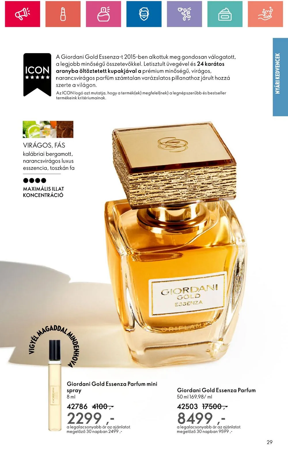 Oriflame akciós újság 07.09–07.29 – 29. oldal