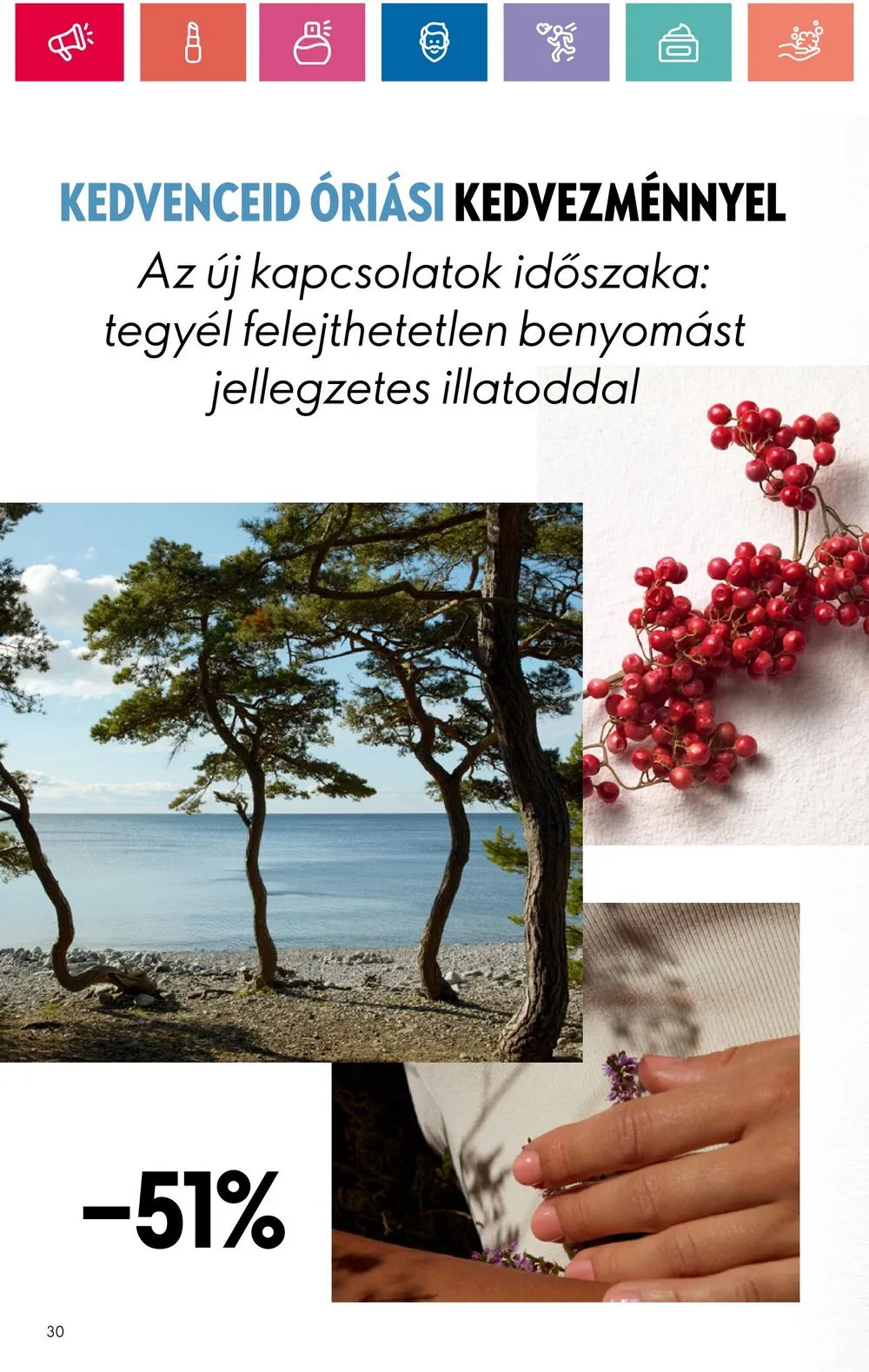 Oriflame akciós újság 07.09–07.29 – 30. oldal