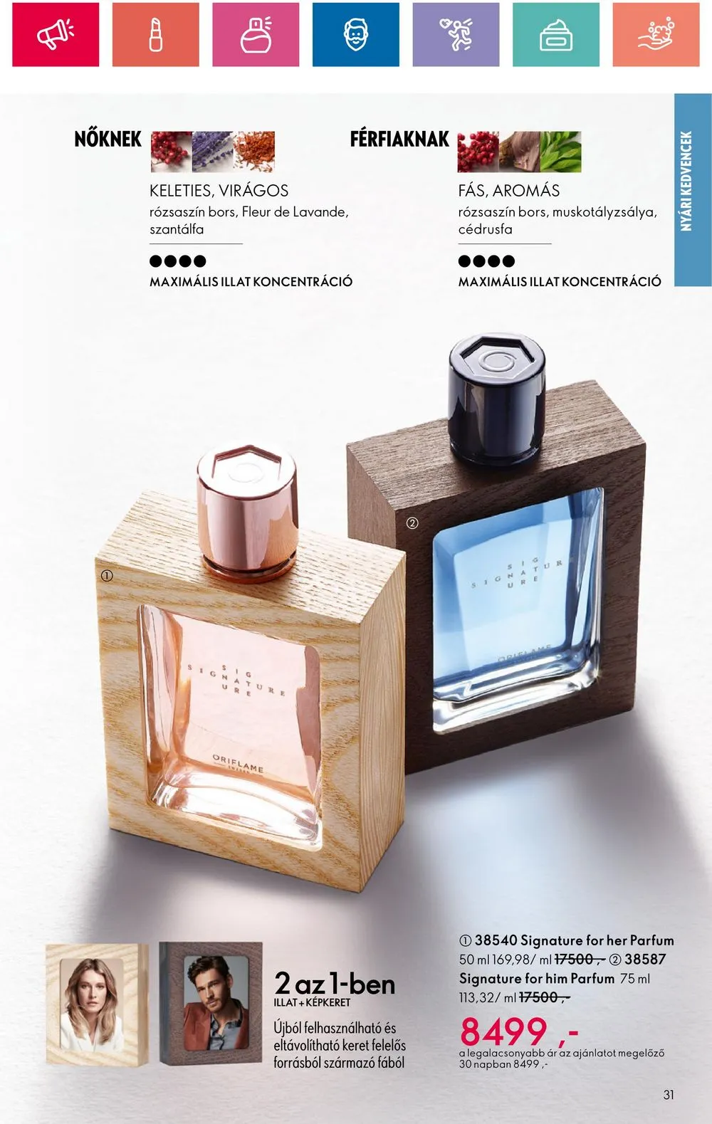 Oriflame akciós újság 07.09–07.29 – 31. oldal