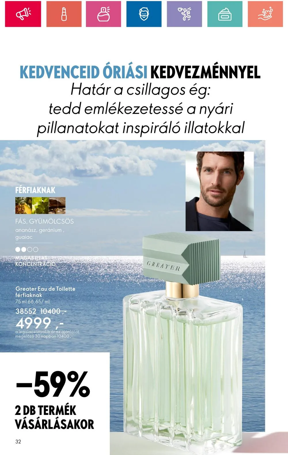 Oriflame akciós újság 07.09–07.29 – 32. oldal