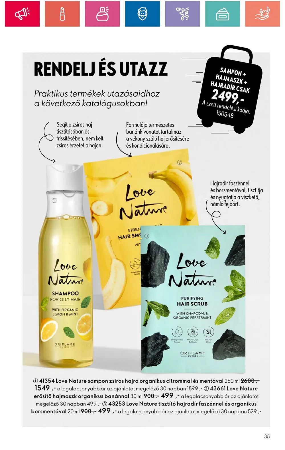 Oriflame akciós újság 07.09–07.29 – 35. oldal