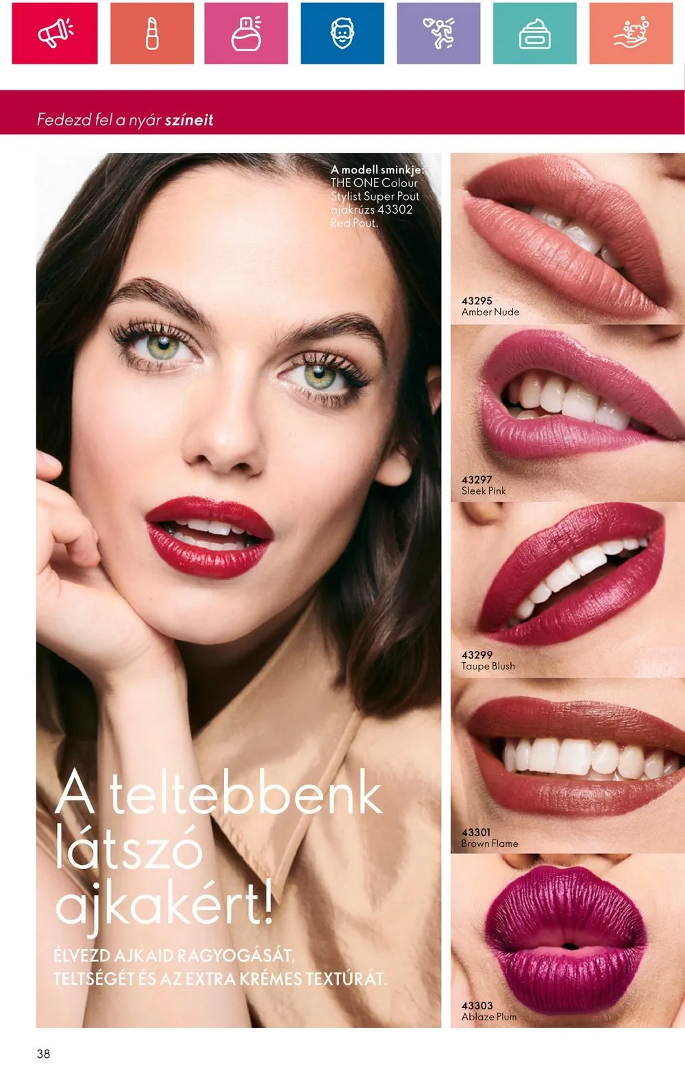 Oriflame akciós újság 07.09–07.29 – 38. oldal