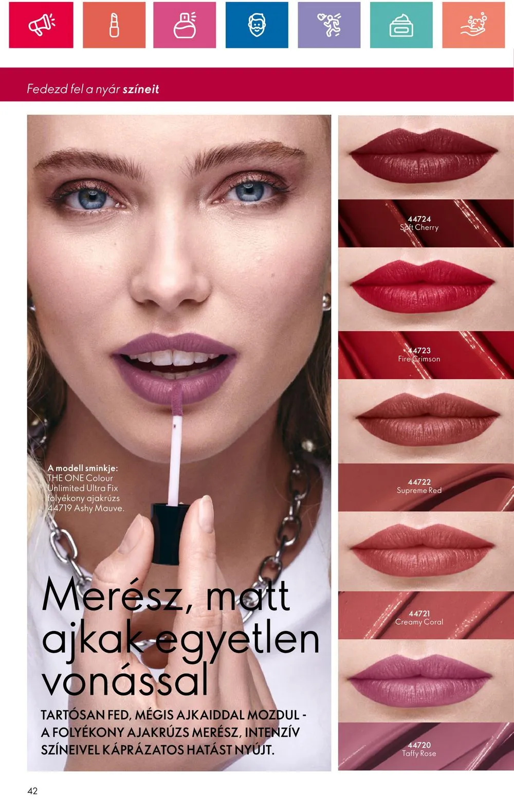 Oriflame akciós újság 07.09–07.29 – 42. oldal