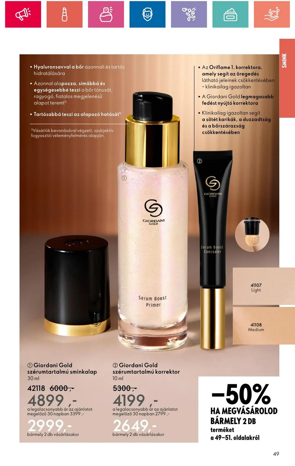 Oriflame akciós újság 07.09–07.29 – 49. oldal