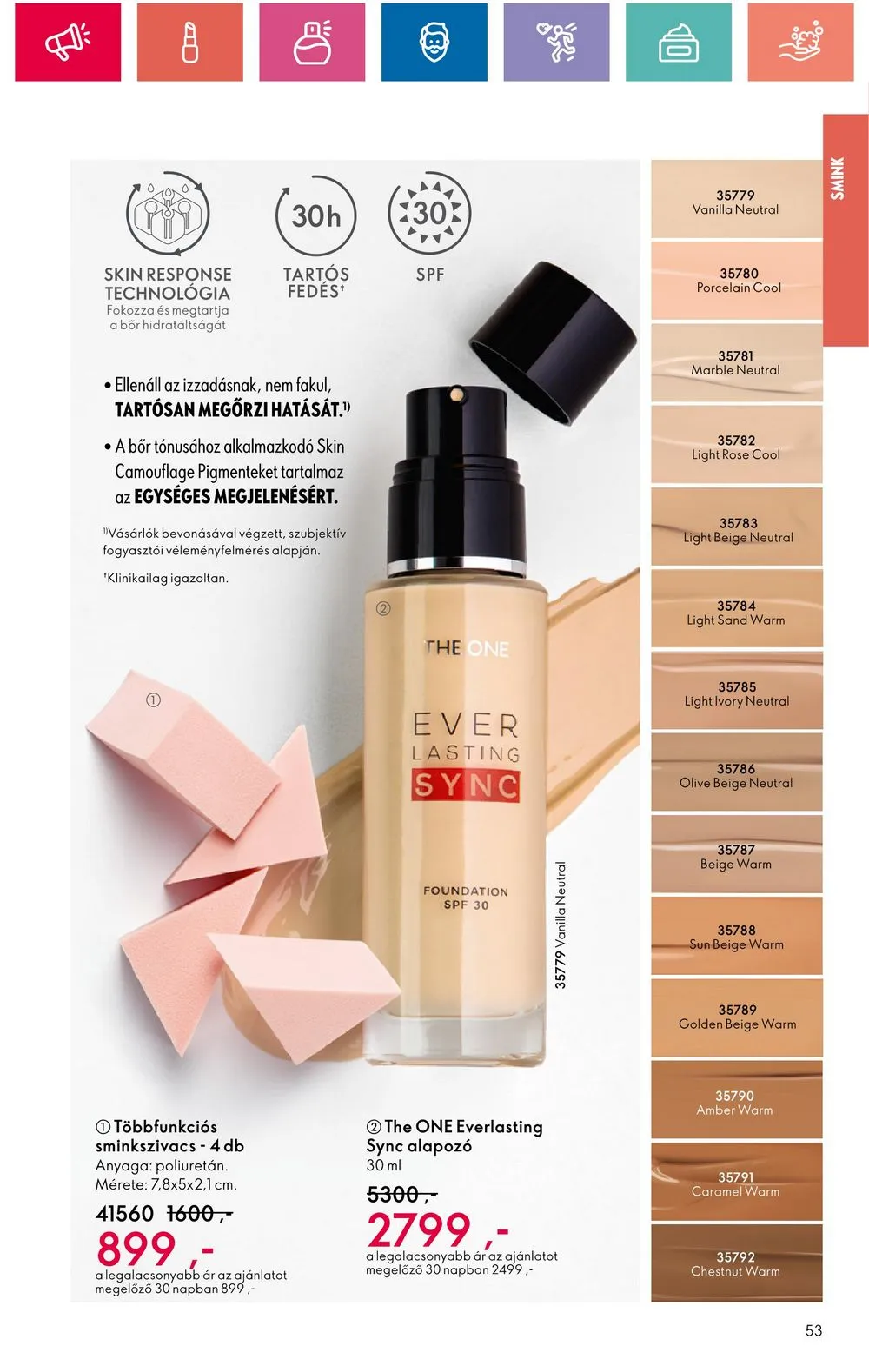 Oriflame akciós újság 07.09–07.29 – 53. oldal