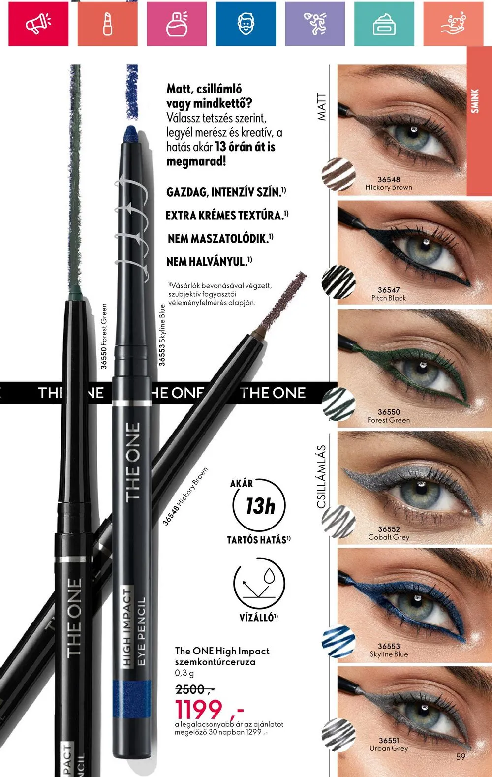 Oriflame akciós újság 07.09–07.29 – 59. oldal