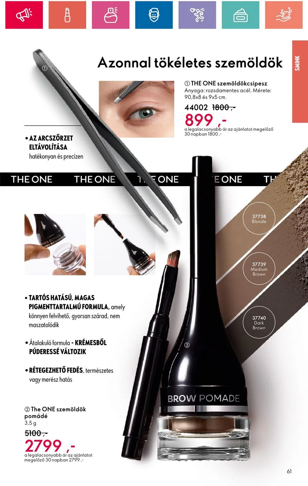 Oriflame akciós újság 07.09–07.29 – 61. oldal