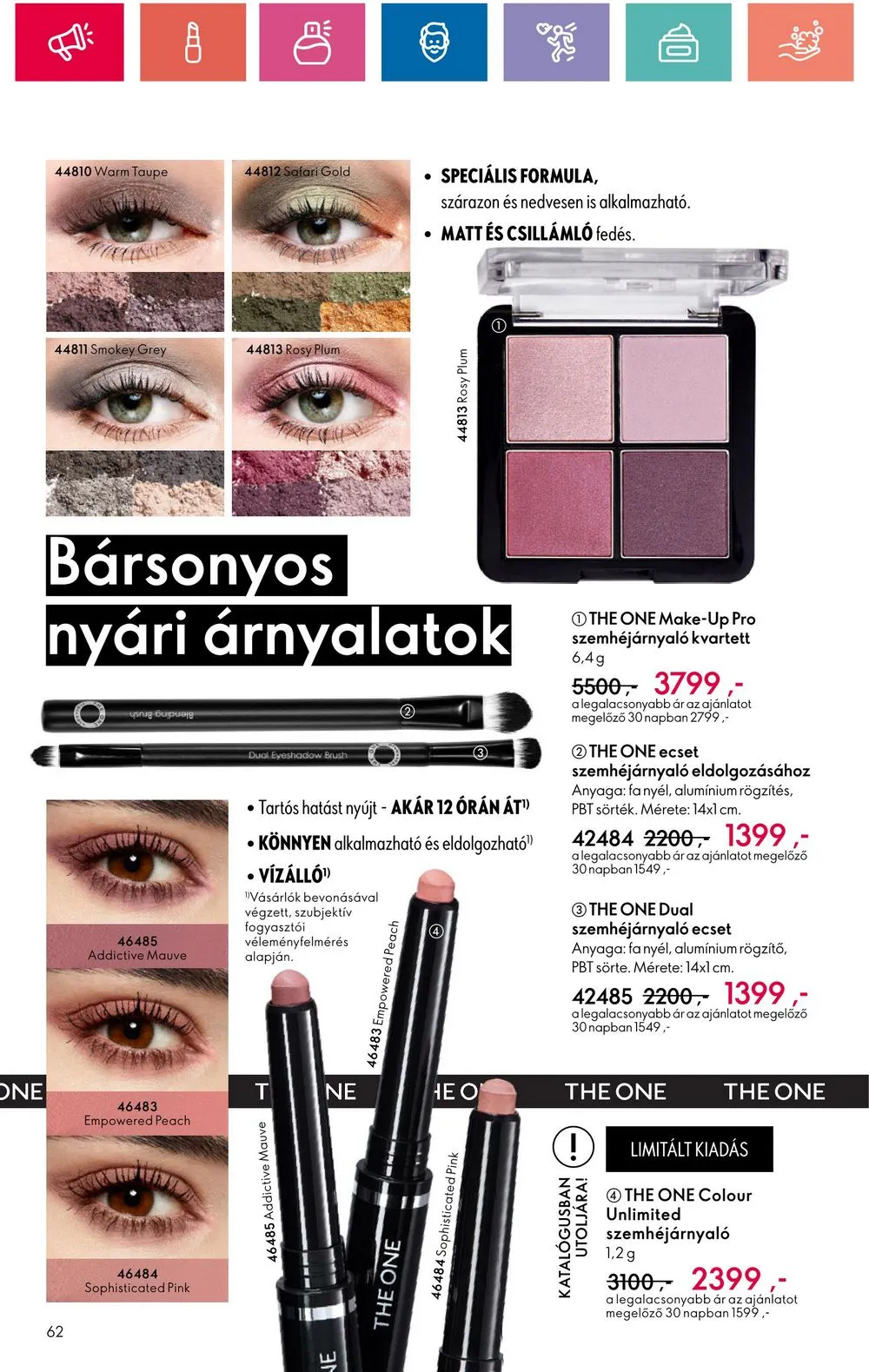 Oriflame akciós újság 07.09–07.29 – 62. oldal