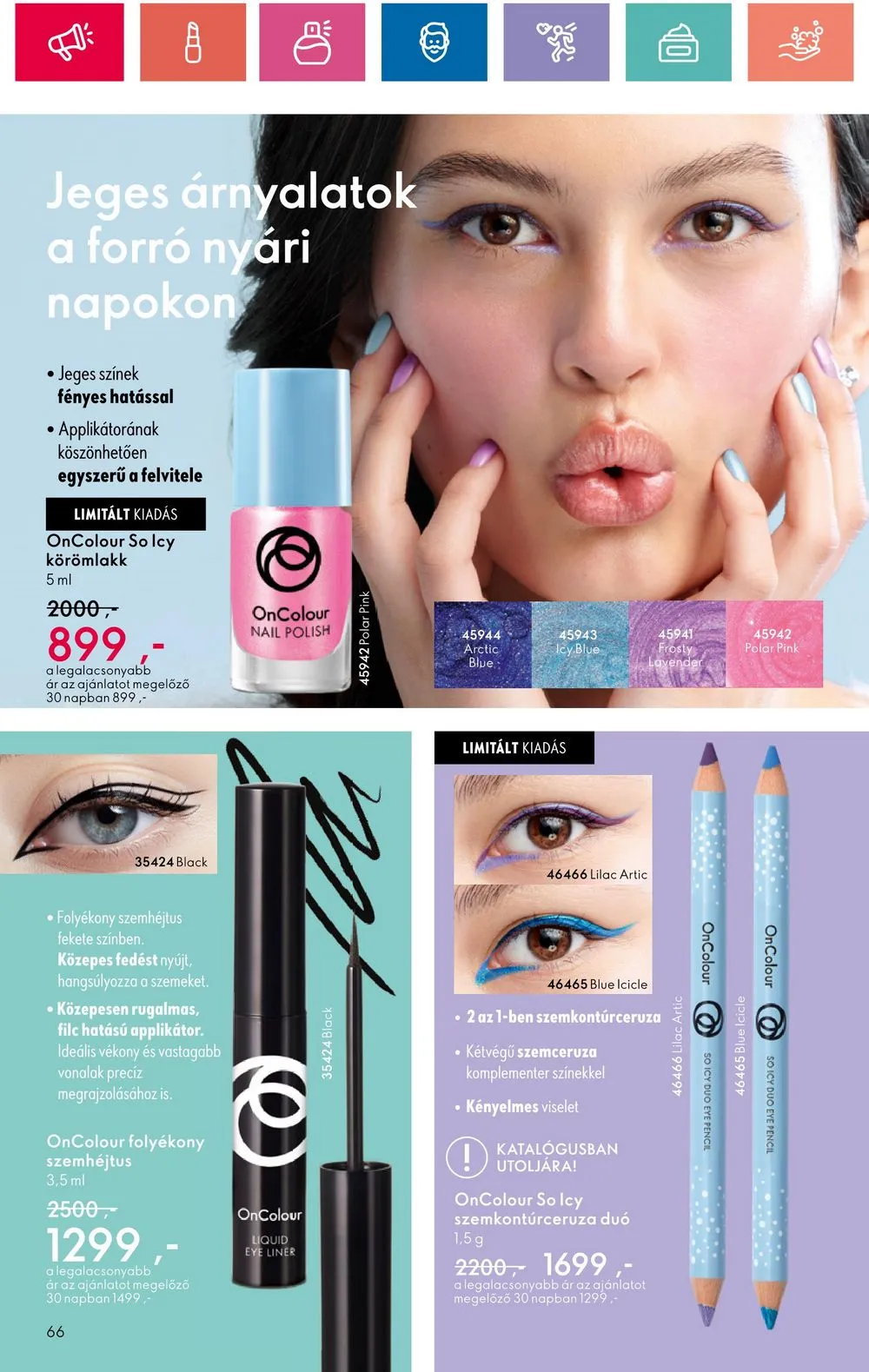 Oriflame akciós újság 07.09–07.29 – 66. oldal