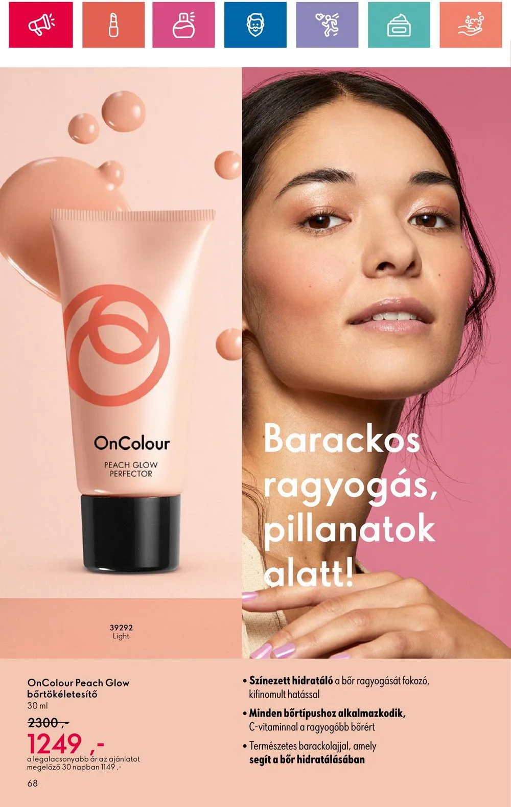 Oriflame akciós újság 07.09–07.29 – 68. oldal