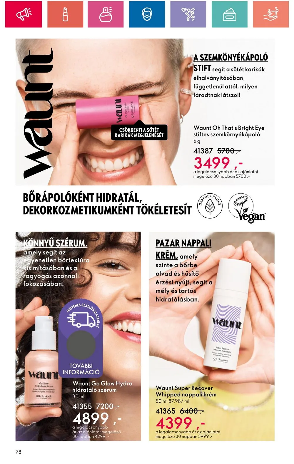 Oriflame akciós újság 07.09–07.29 – 78. oldal