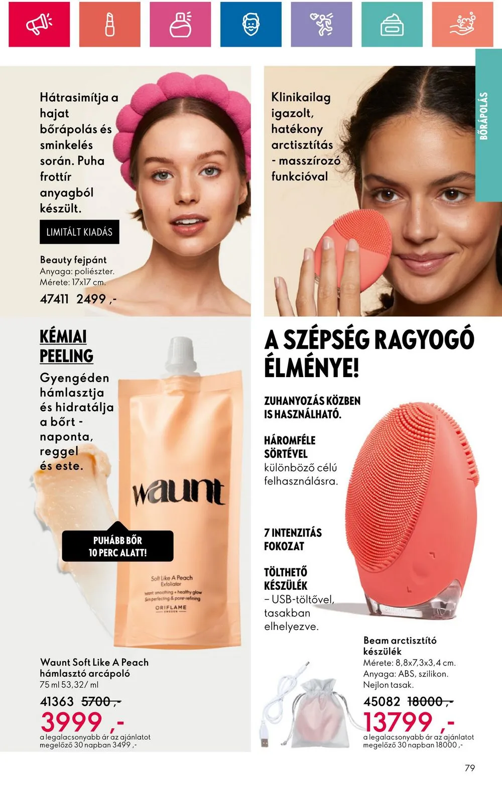 Oriflame akciós újság 07.09–07.29 – 79. oldal