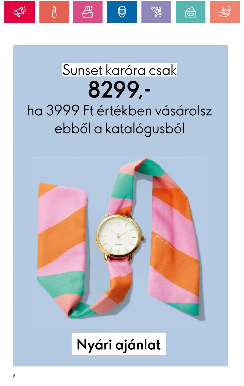 Oriflame akciós újság 07.09–07.29 – 8. oldal