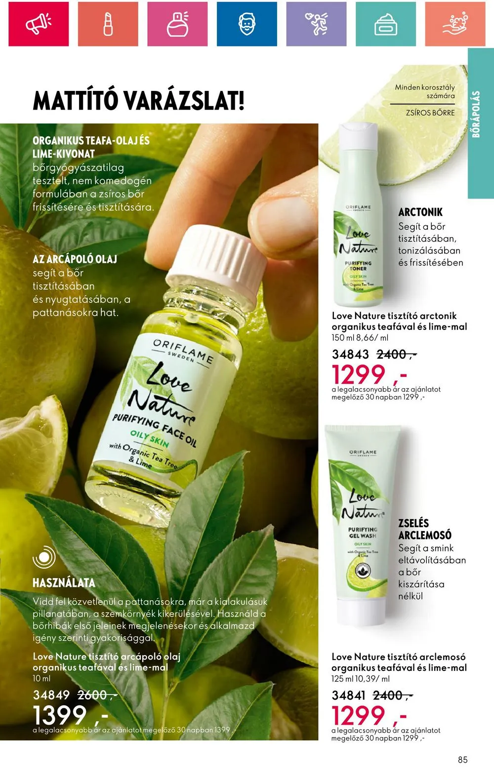 Oriflame akciós újság 07.09–07.29 – 85. oldal