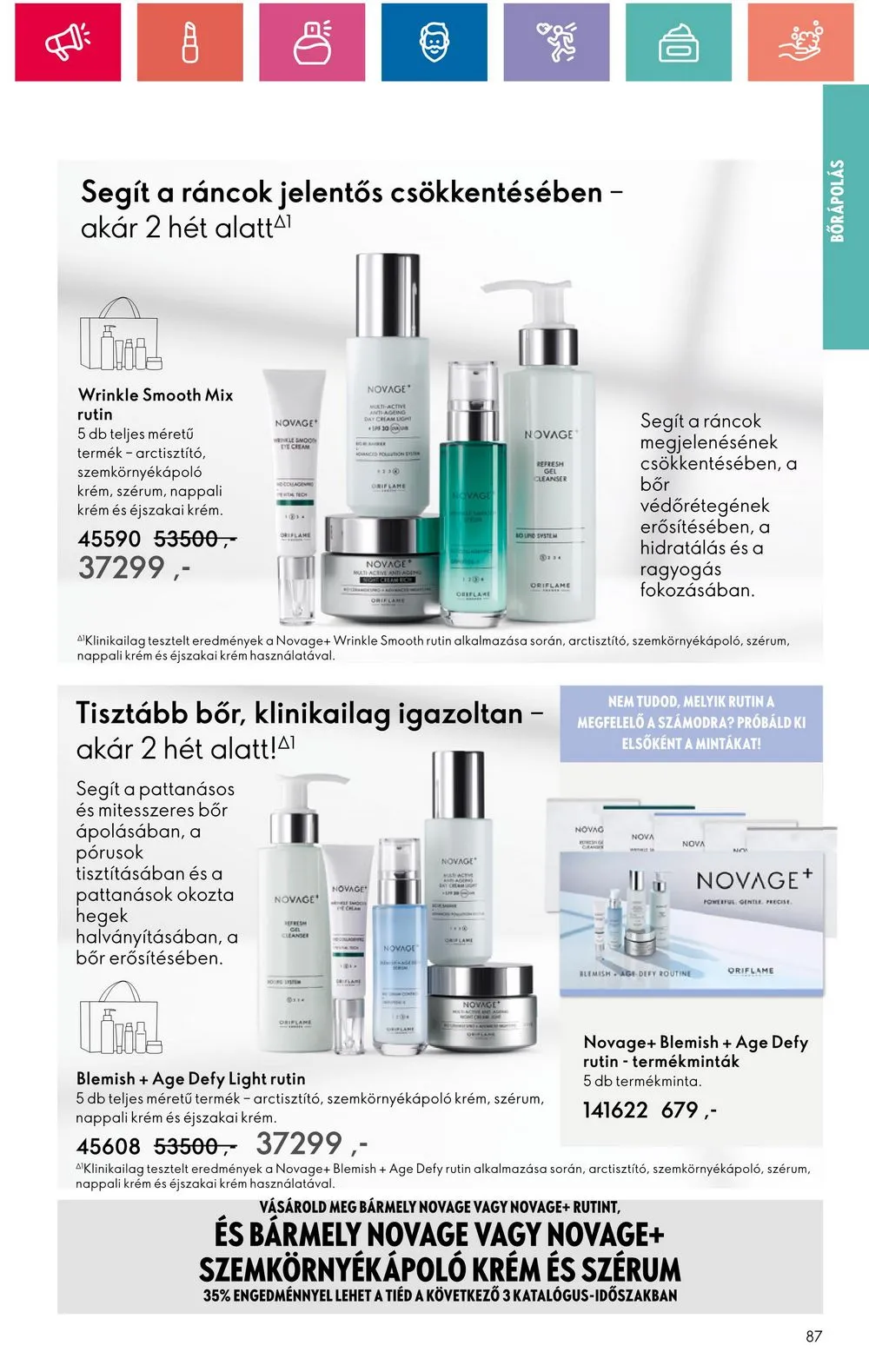 Oriflame akciós újság 07.09–07.29 – 87. oldal