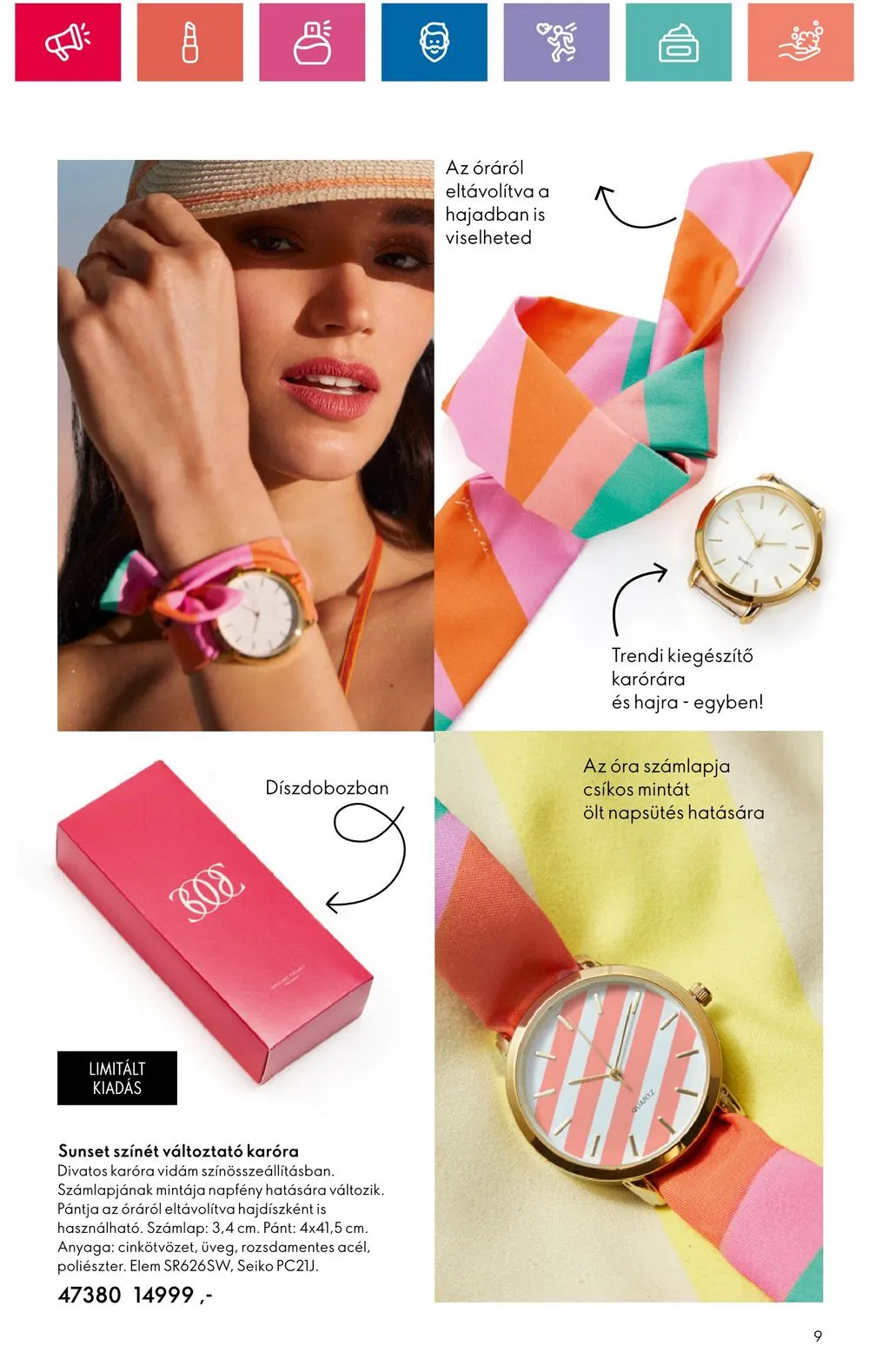 Oriflame akciós újság 07.09–07.29 – 9. oldal