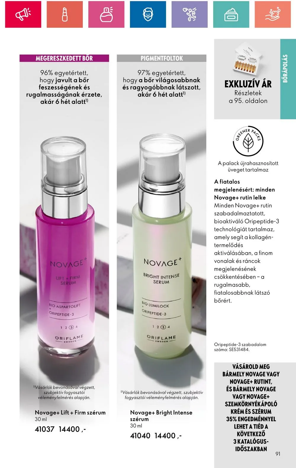 Oriflame akciós újság 07.09–07.29 – 91. oldal