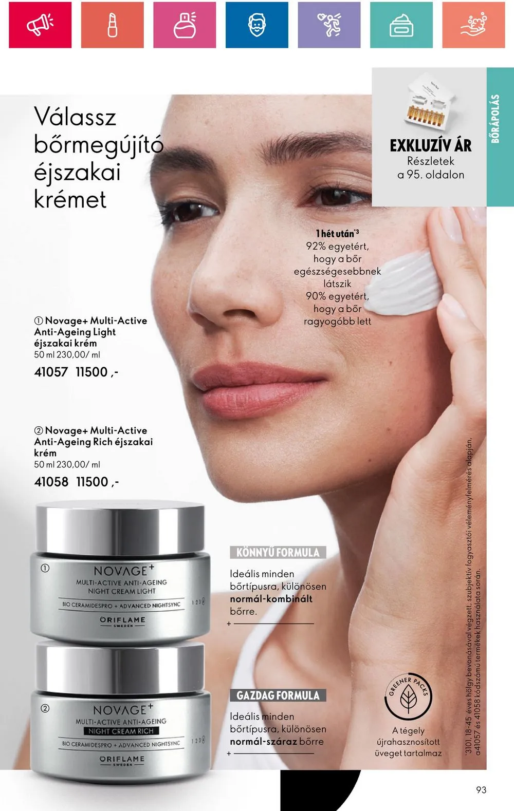 Oriflame akciós újság 07.09–07.29 – 93. oldal