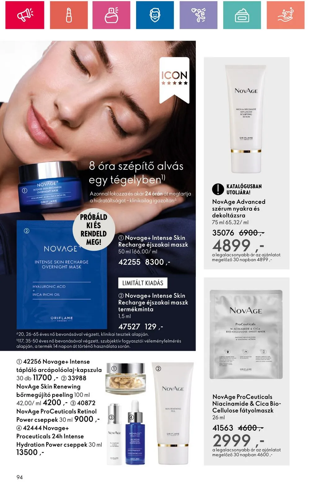 Oriflame akciós újság 07.09–07.29 – 94. oldal