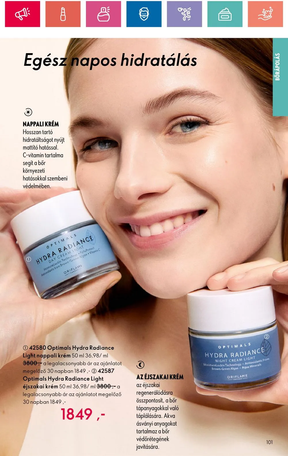 Oriflame akciós újság 07.30–08.19 – 101. oldal