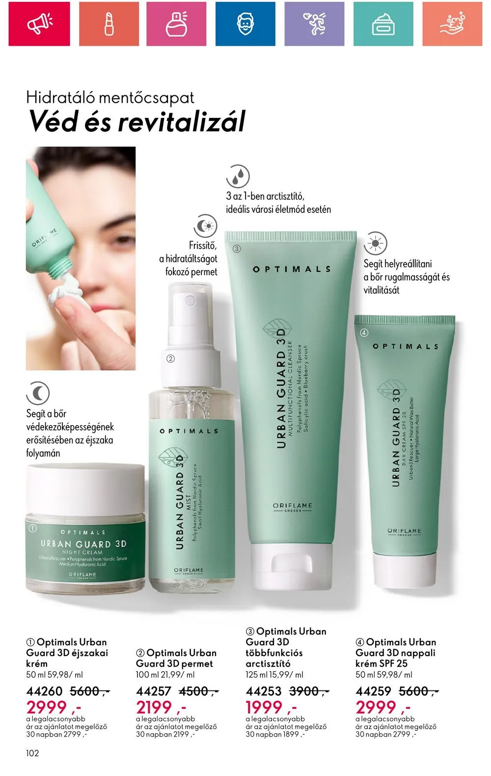 Oriflame akciós újság 07.30–08.19 – 102. oldal