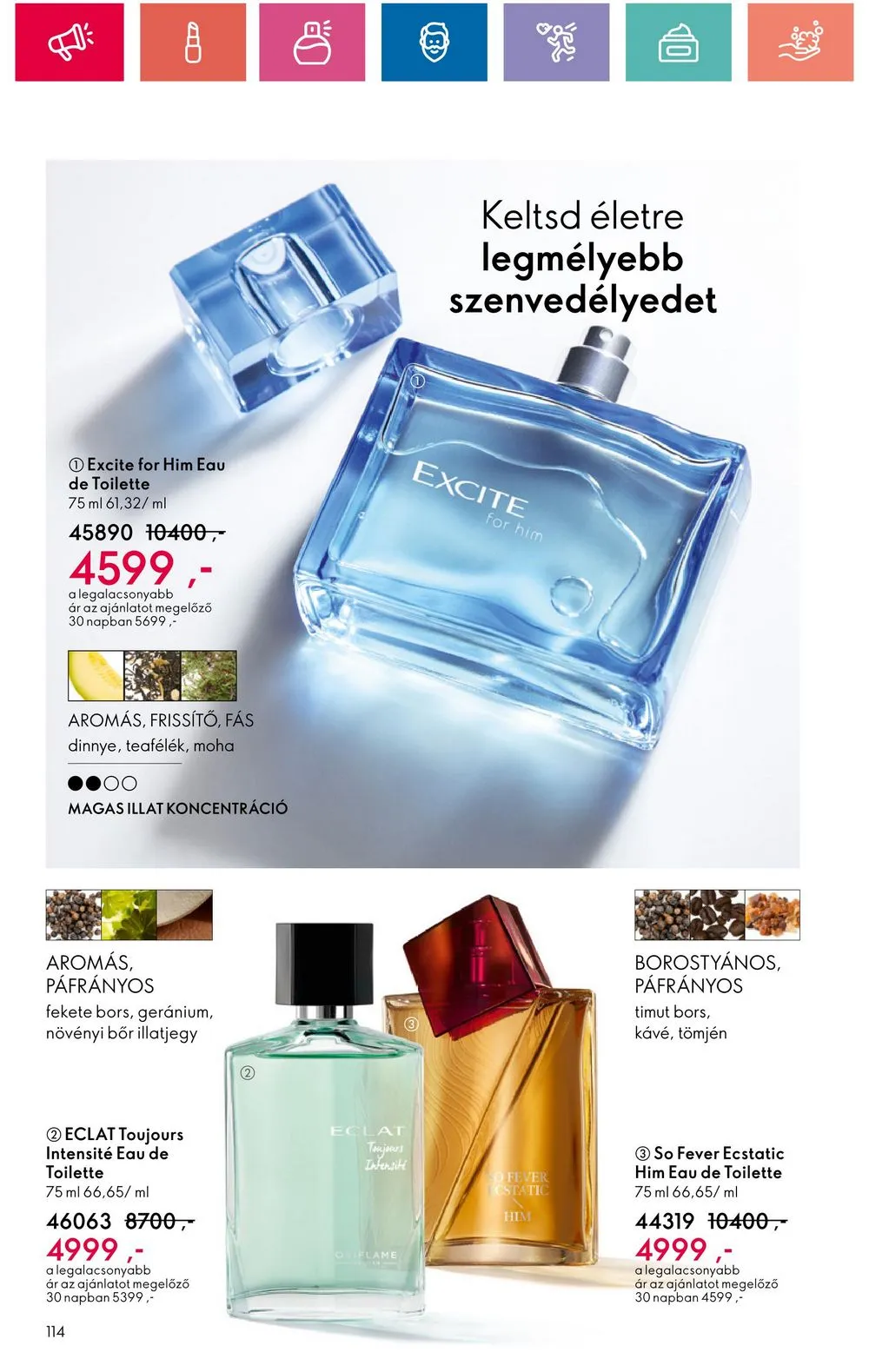 Oriflame akciós újság 07.30–08.19 – 114. oldal