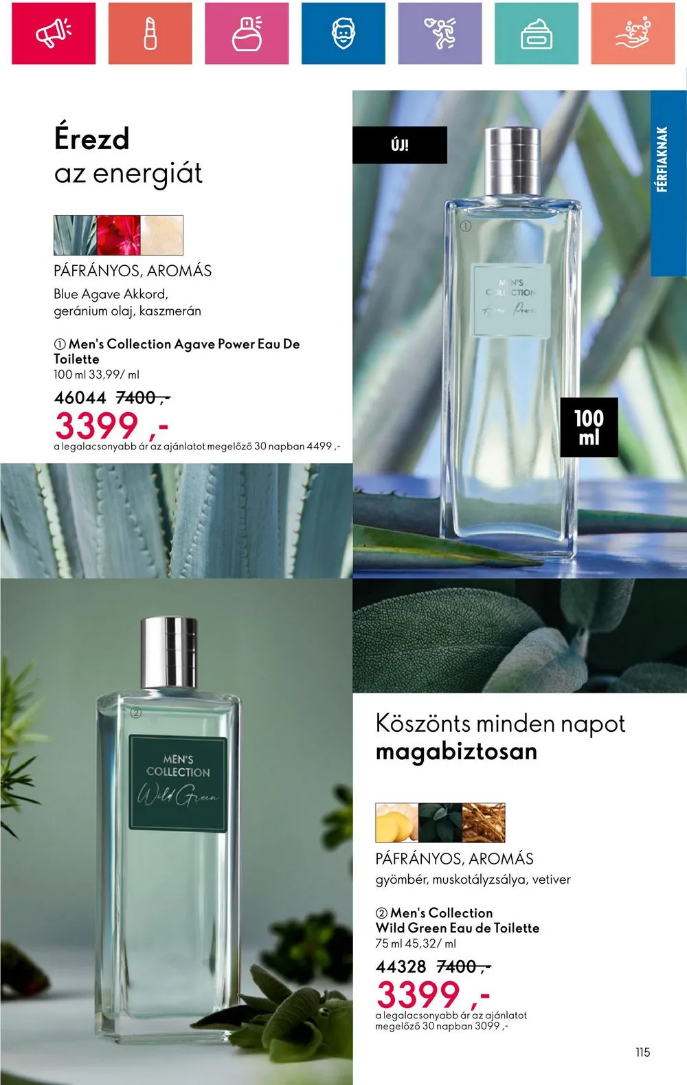 Oriflame akciós újság 07.30–08.19 – 115. oldal