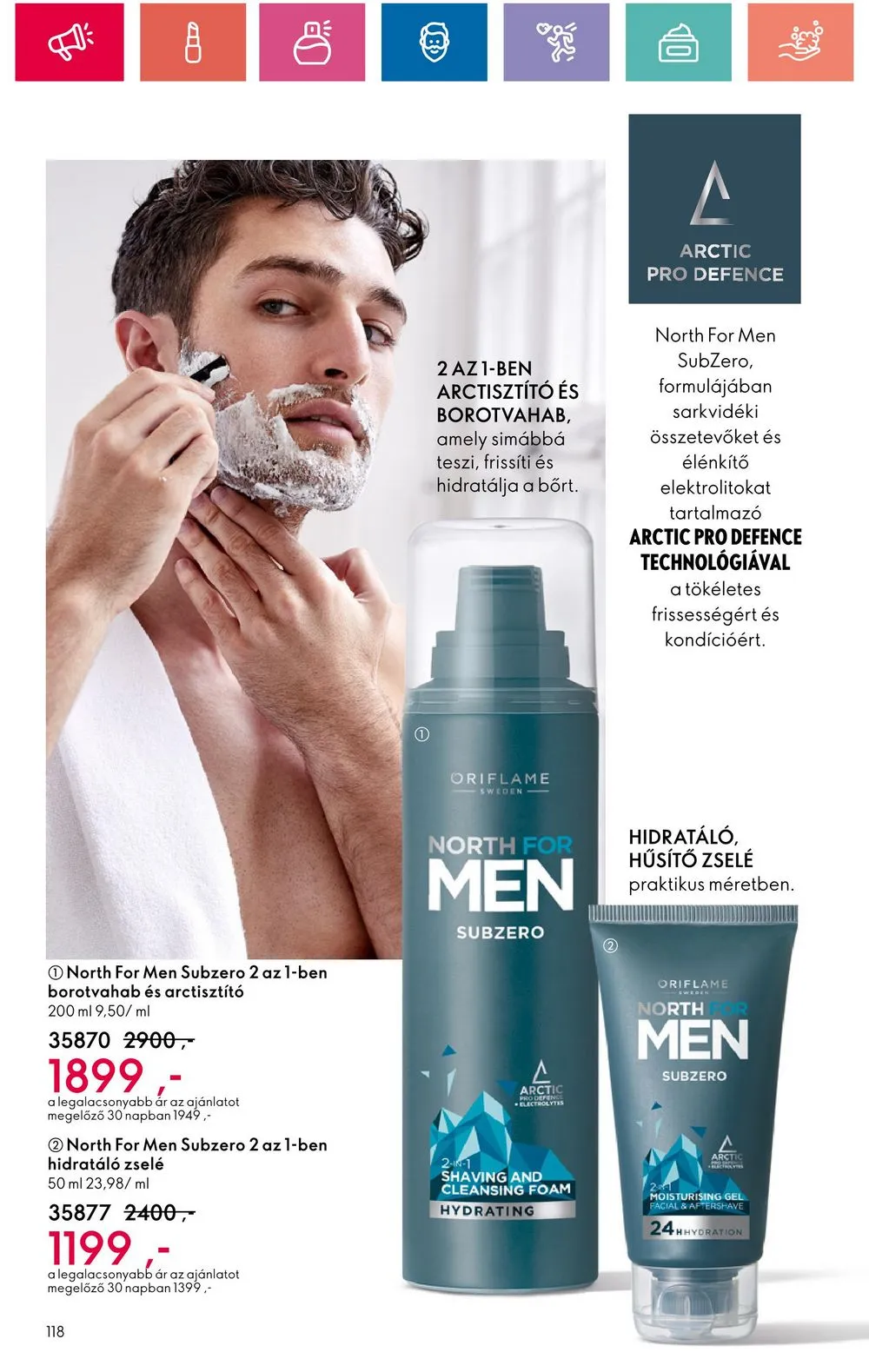 Oriflame akciós újság 07.30–08.19 – 118. oldal
