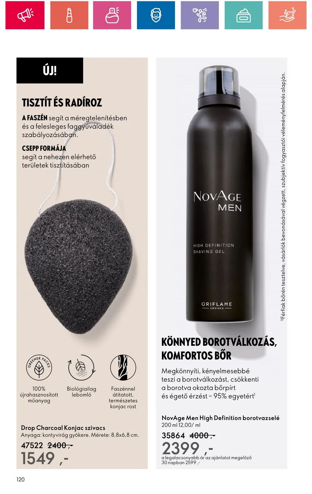 Oriflame akciós újság 07.30–08.19 – 120. oldal