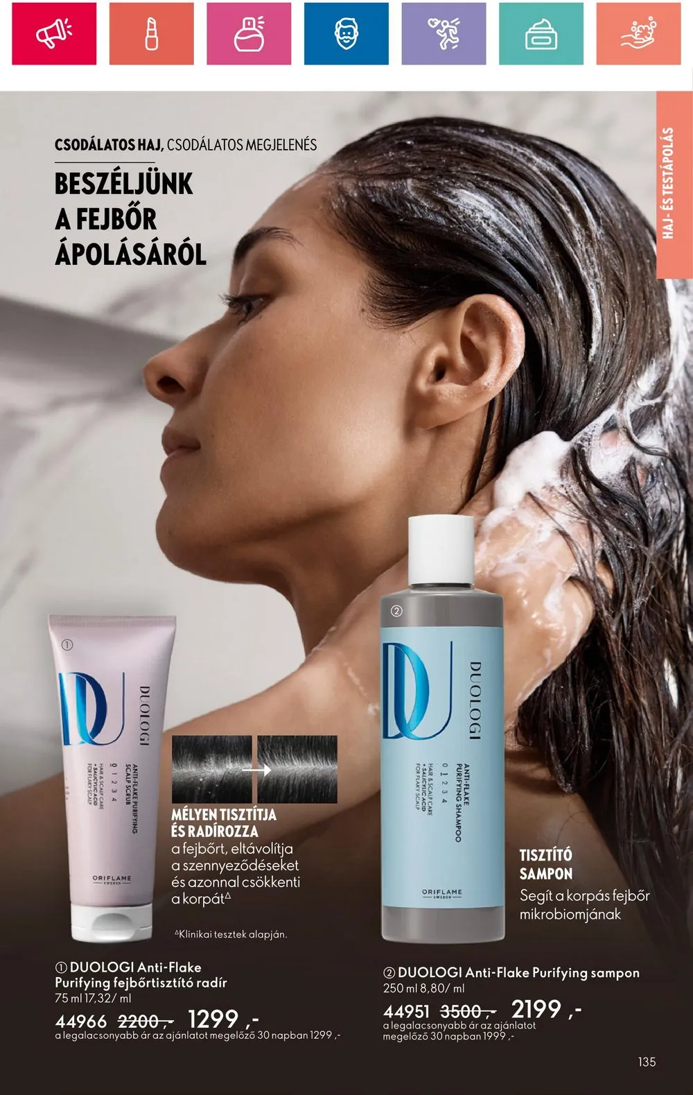 Oriflame akciós újság 07.30–08.19 – 135. oldal