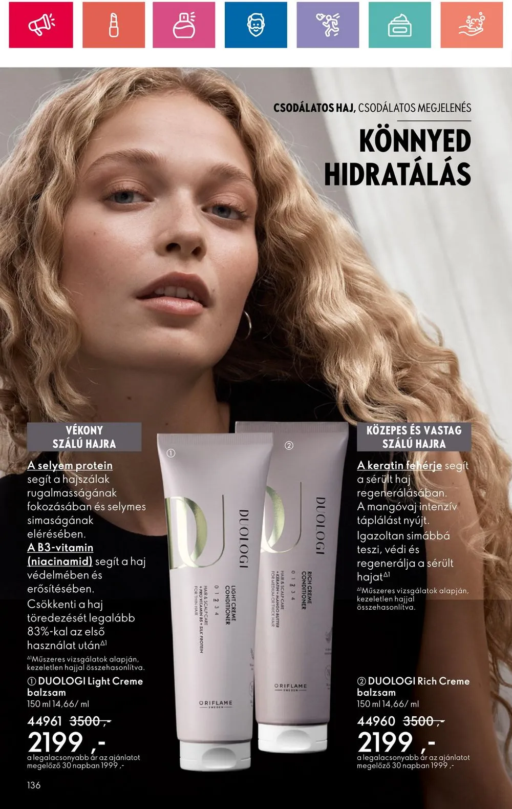 Oriflame akciós újság 07.30–08.19 – 136. oldal