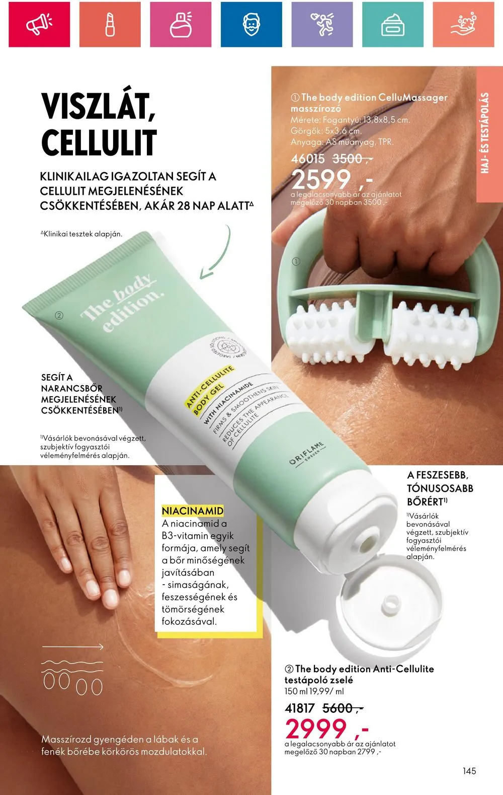 Oriflame akciós újság 07.30–08.19 – 145. oldal