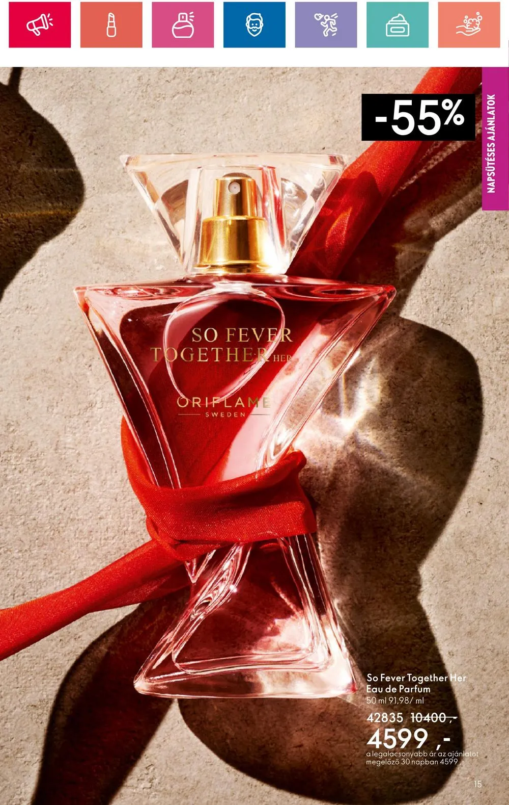 Oriflame akciós újság 07.30–08.19 – 15. oldal