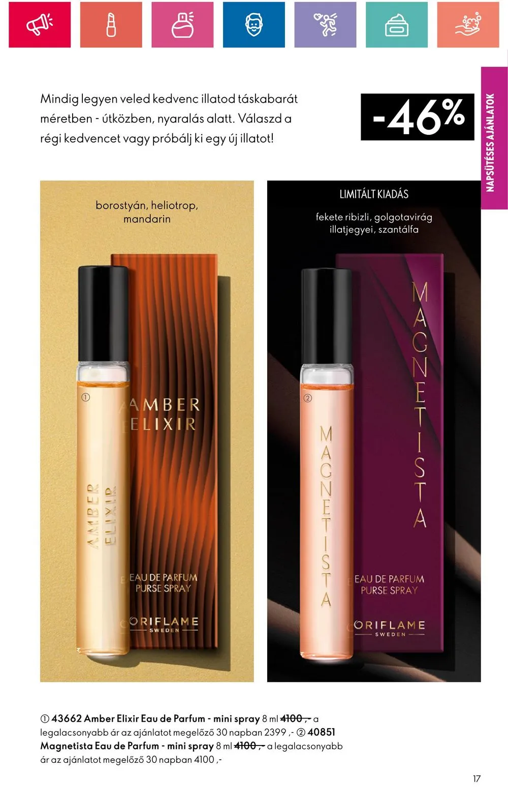 Oriflame akciós újság 07.30–08.19 – 17. oldal