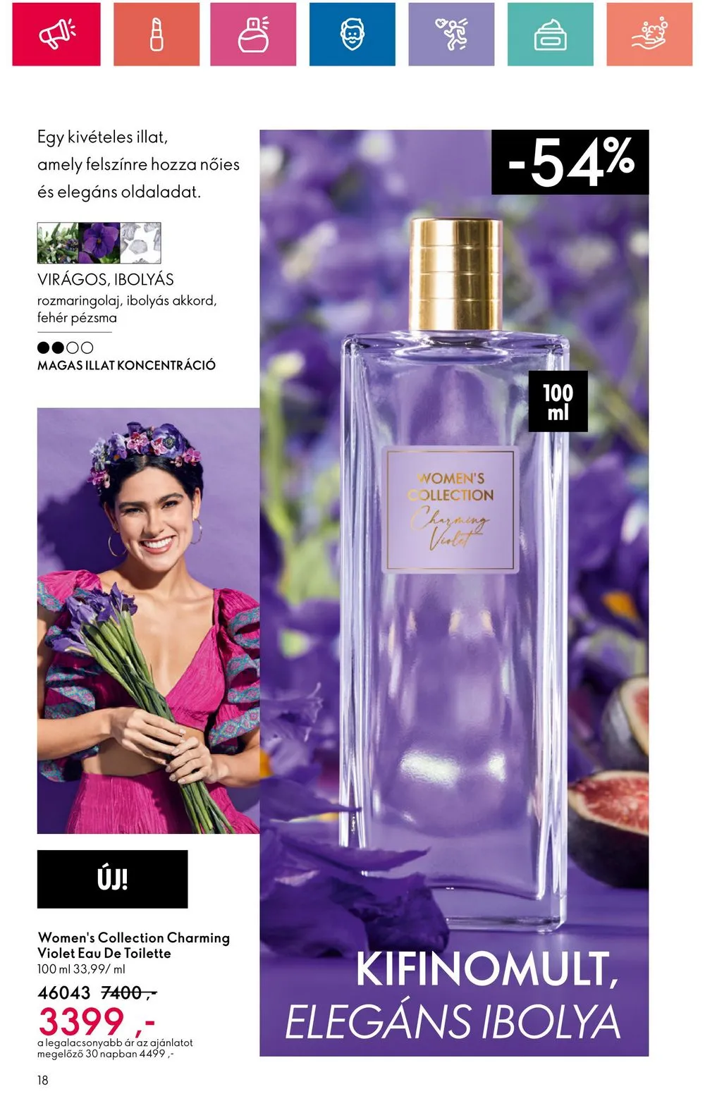 Oriflame akciós újság 07.30–08.19 – 18. oldal