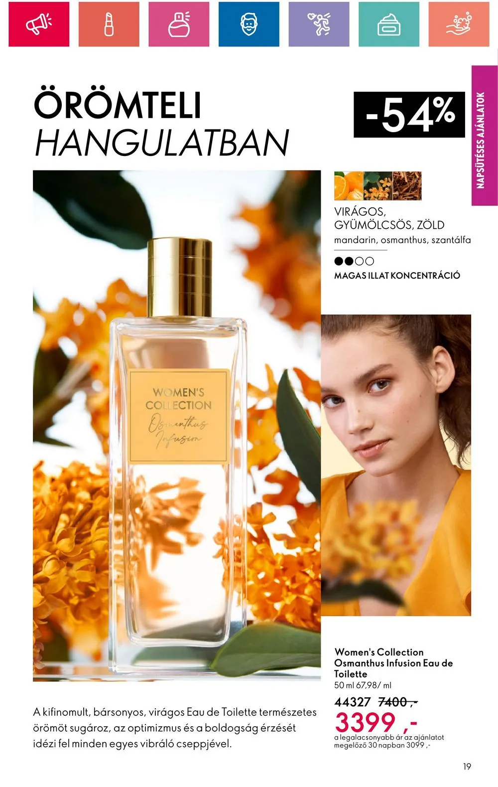 Oriflame akciós újság 07.30–08.19 – 19. oldal