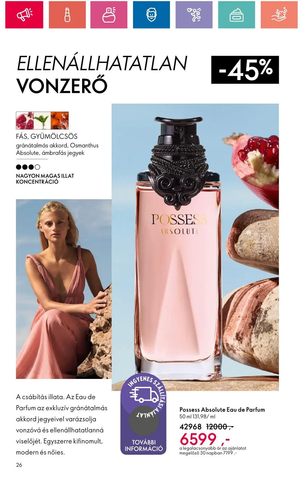 Oriflame akciós újság 07.30–08.19 – 26. oldal