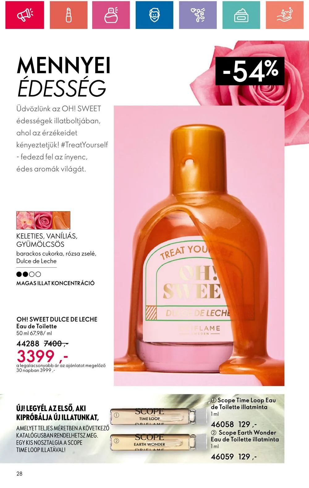 Oriflame akciós újság 07.30–08.19 – 28. oldal