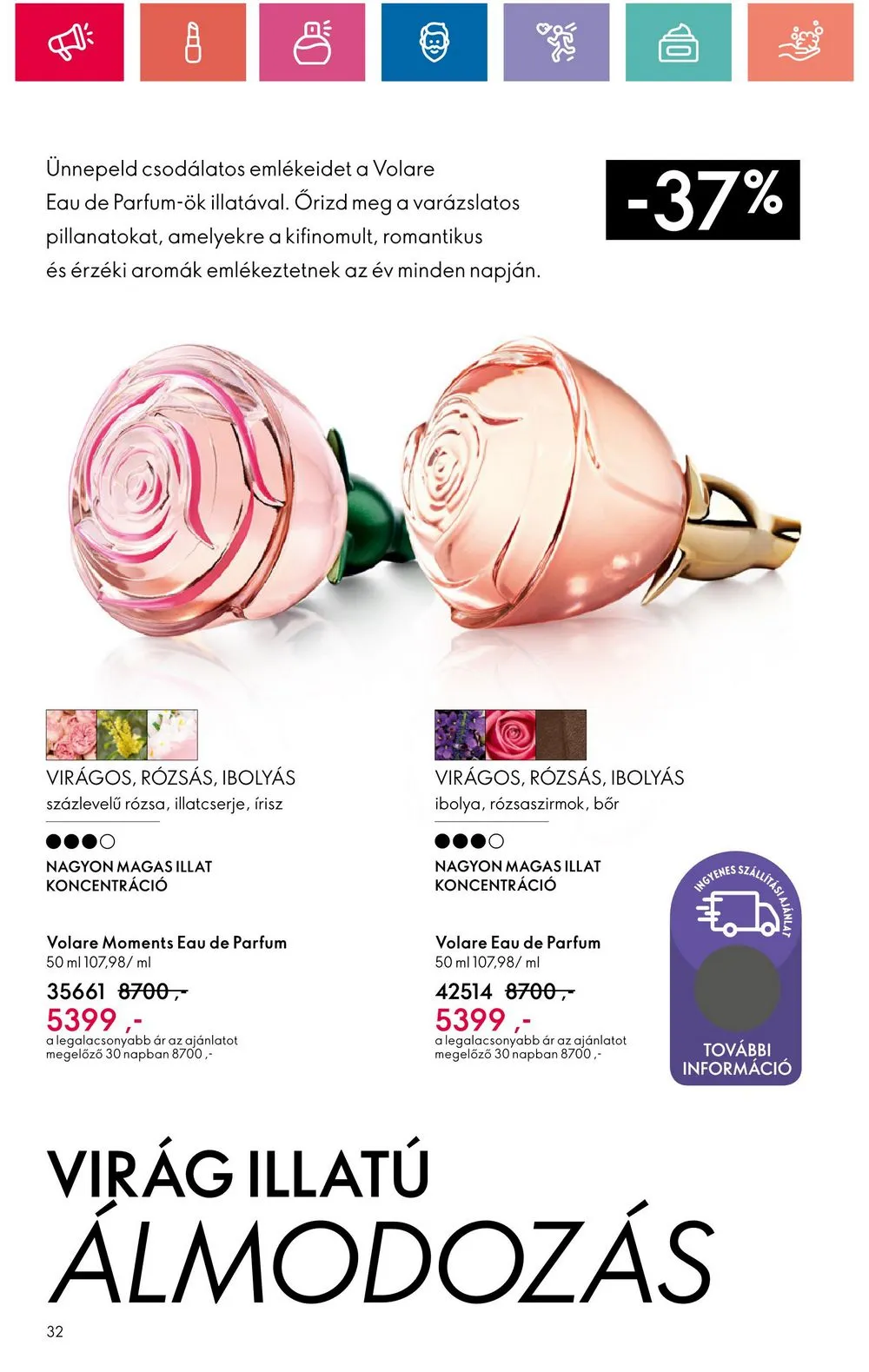 Oriflame akciós újság 07.30–08.19 – 32. oldal