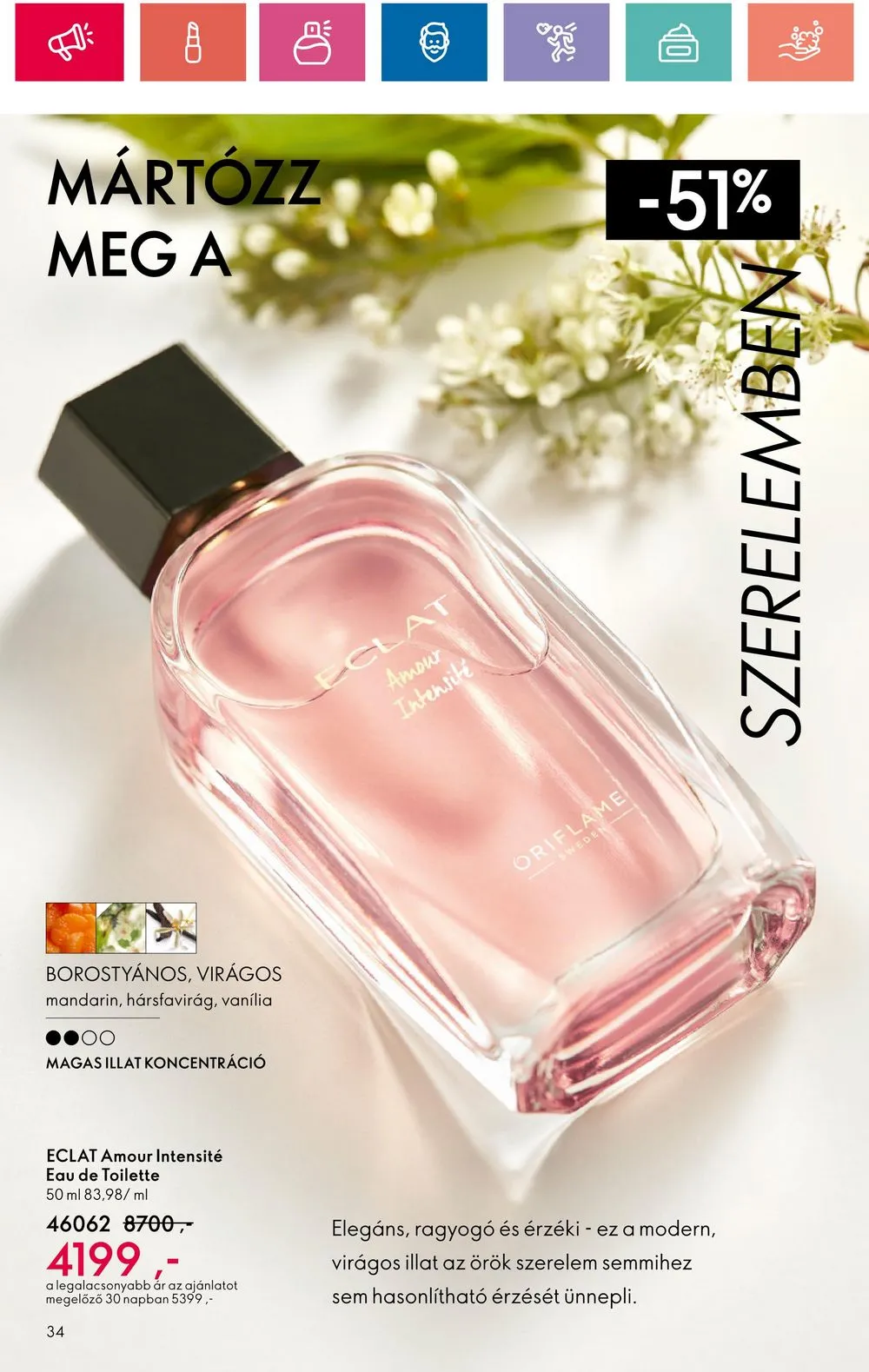 Oriflame akciós újság 07.30–08.19 – 34. oldal
