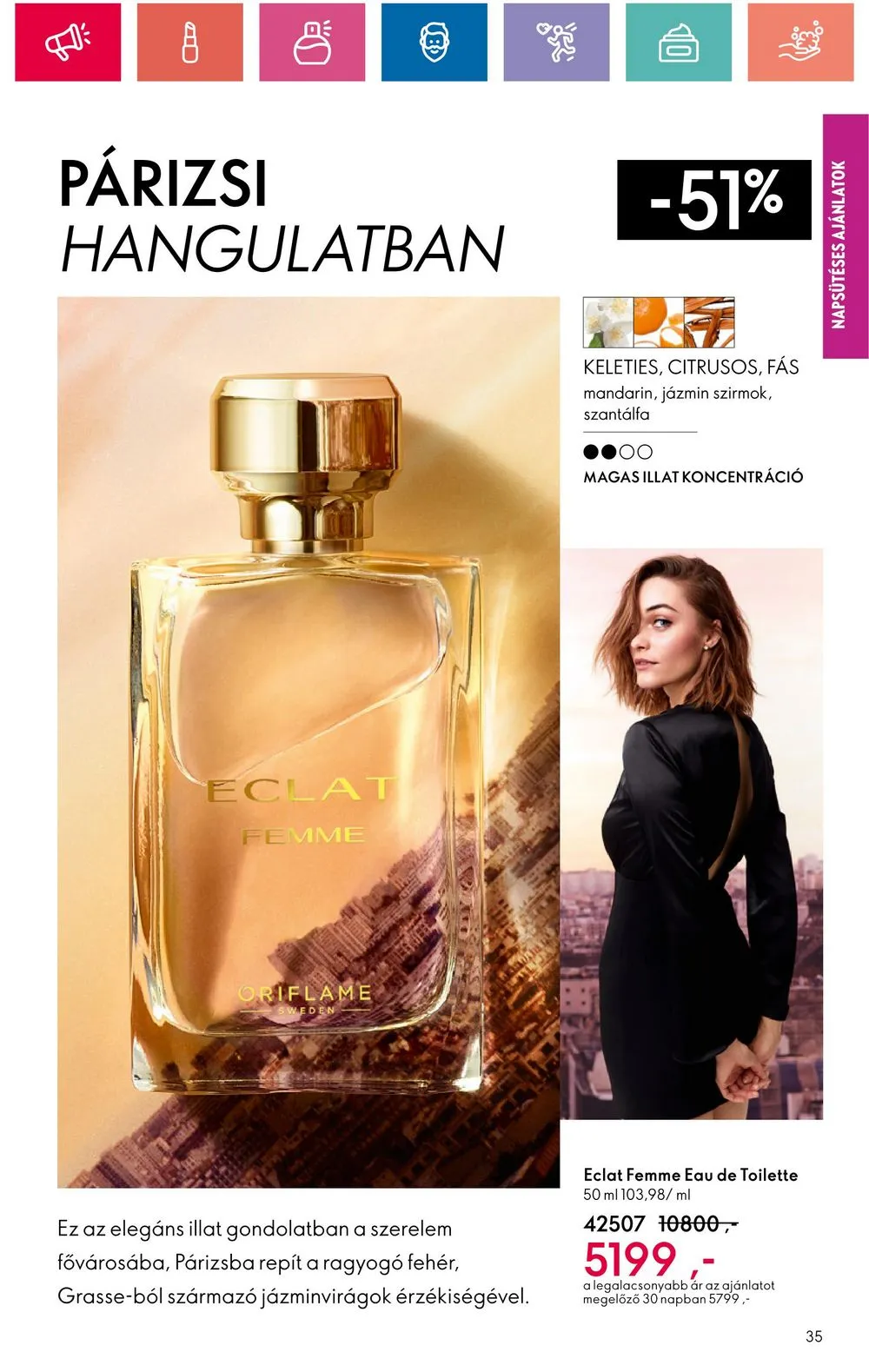 Oriflame akciós újság 07.30–08.19 – 35. oldal