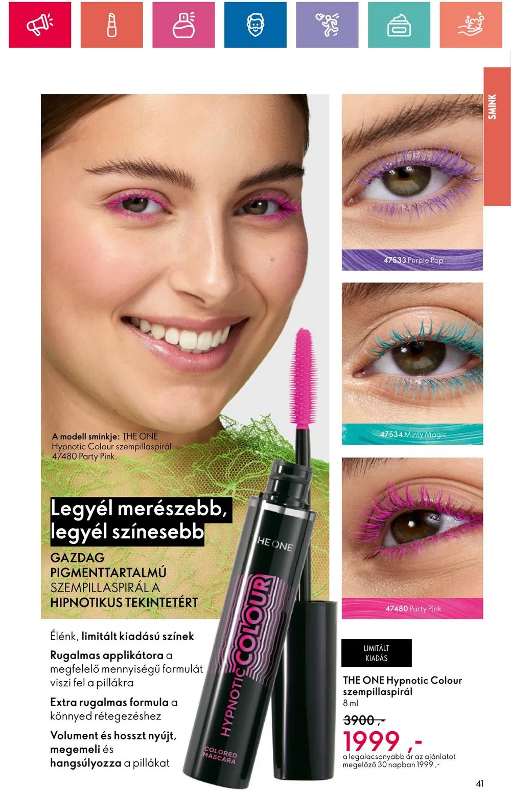 Oriflame akciós újság 07.30–08.19 – 41. oldal