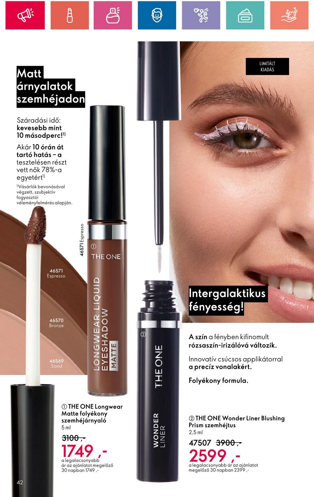Oriflame akciós újság 07.30–08.19 – 42. oldal
