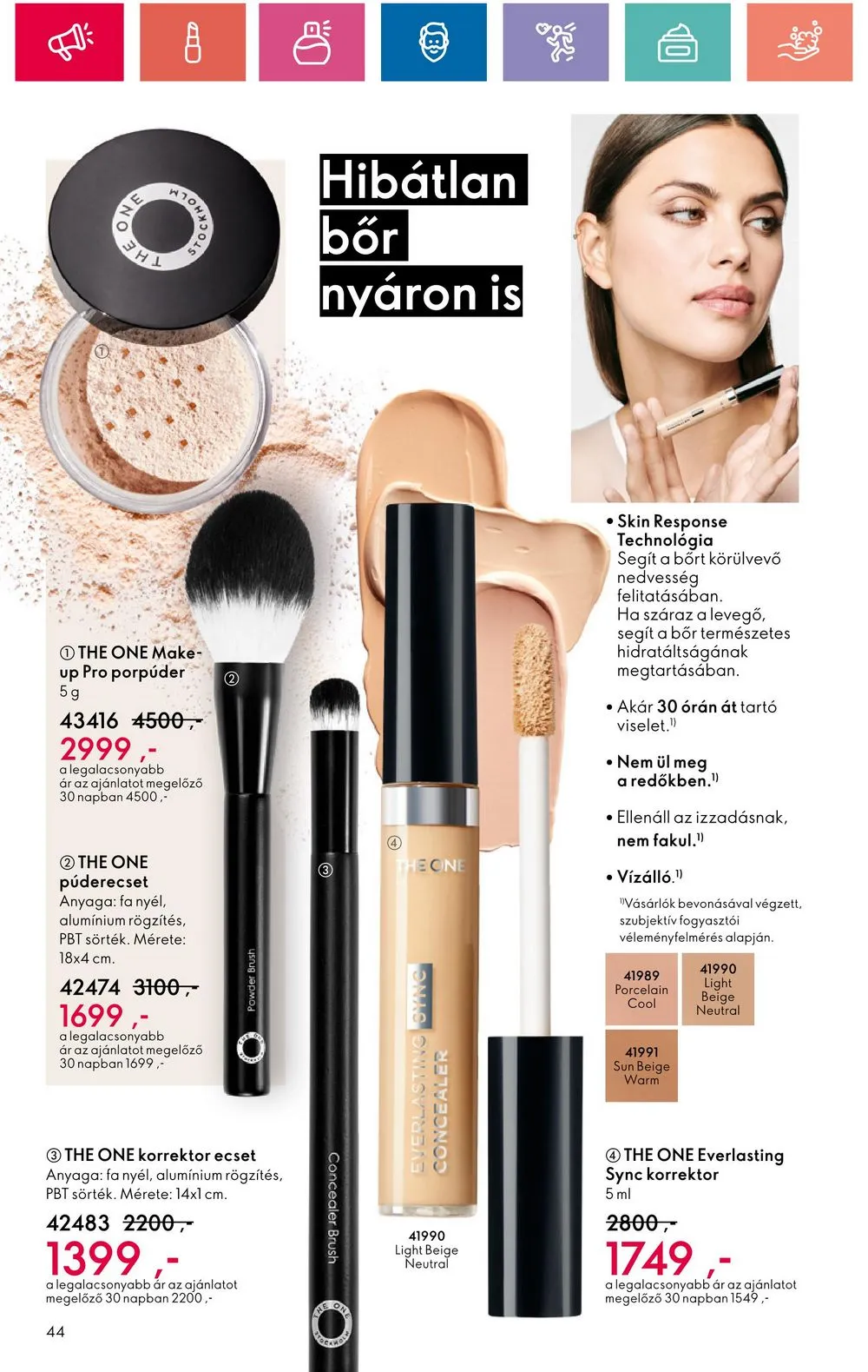 Oriflame akciós újság 07.30–08.19 – 44. oldal
