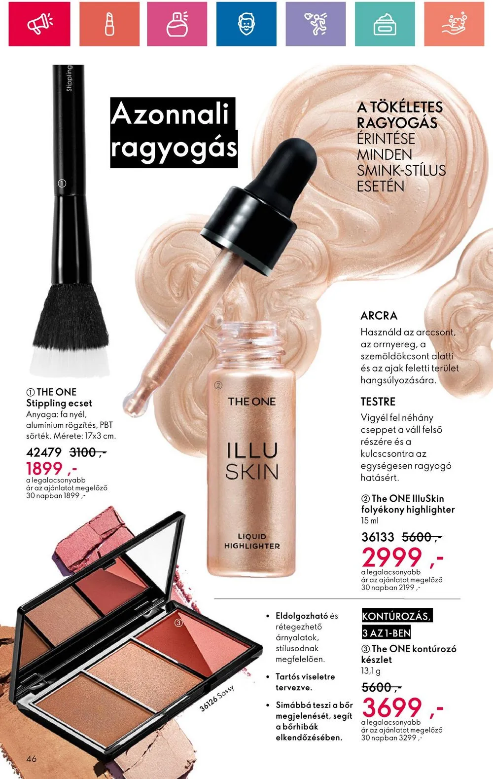 Oriflame akciós újság 07.30–08.19 – 46. oldal