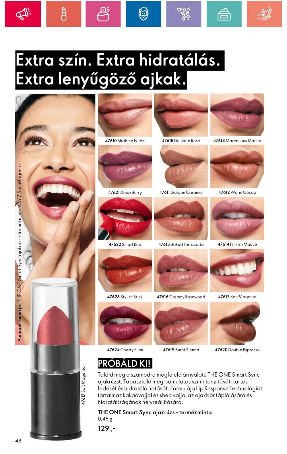 Oriflame akciós újság 07.30–08.19 – 48. oldal