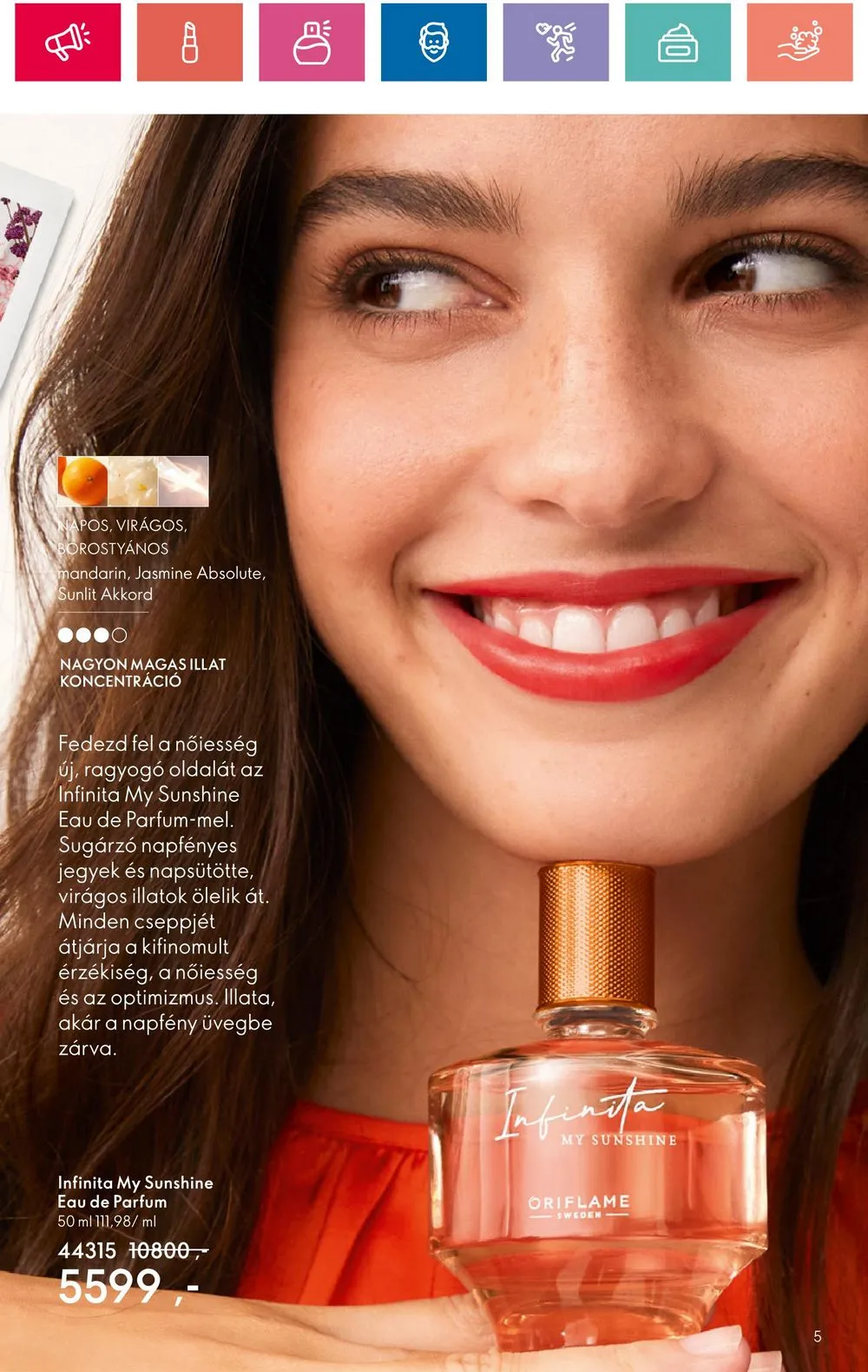Oriflame akciós újság 07.30–08.19 – 5. oldal