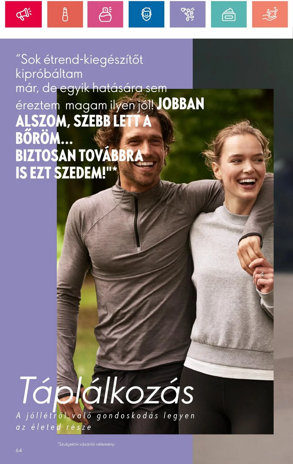 Oriflame akciós újság 07.30–08.19 – 64. oldal