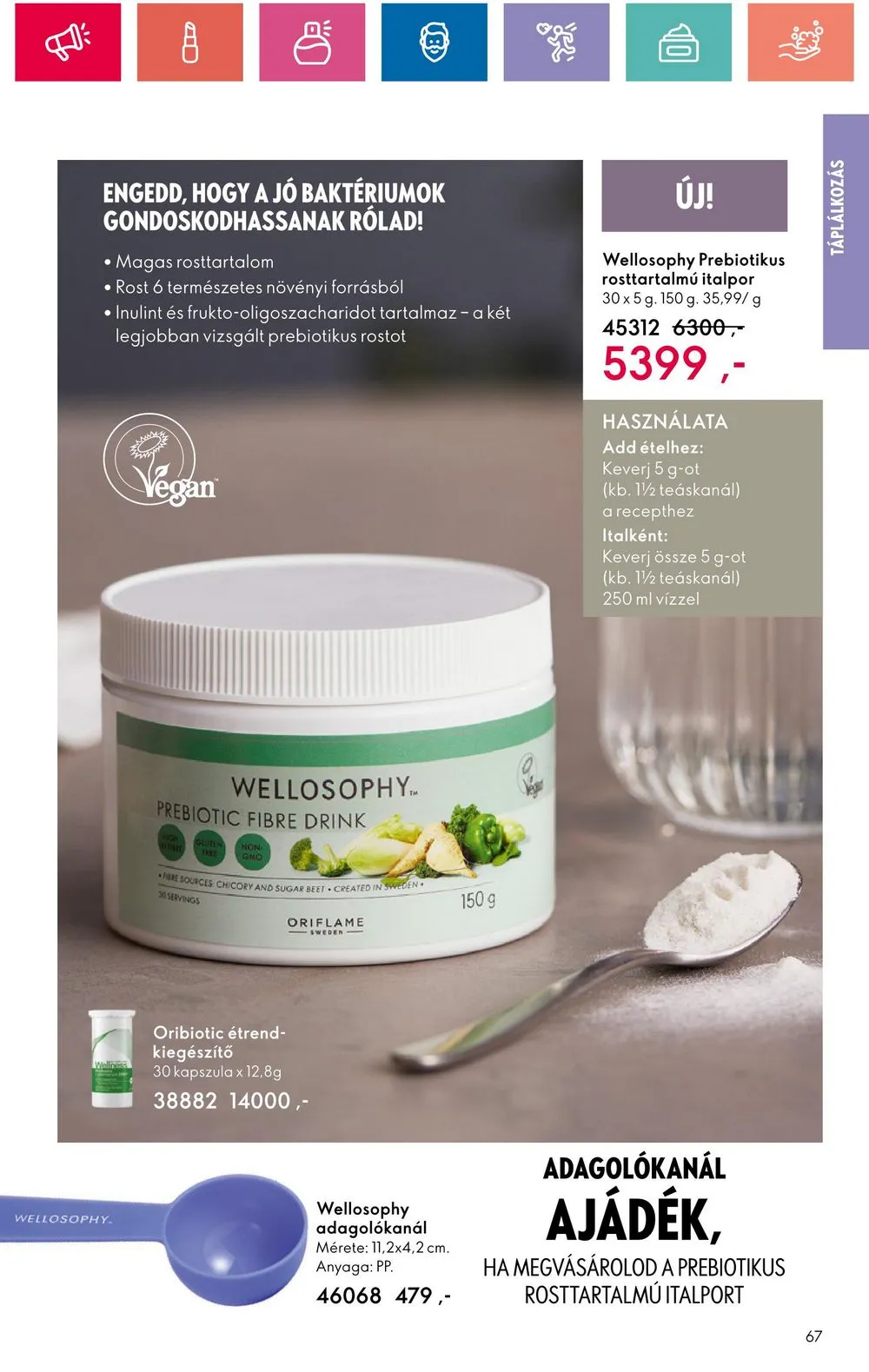 Oriflame akciós újság 07.30–08.19 – 67. oldal