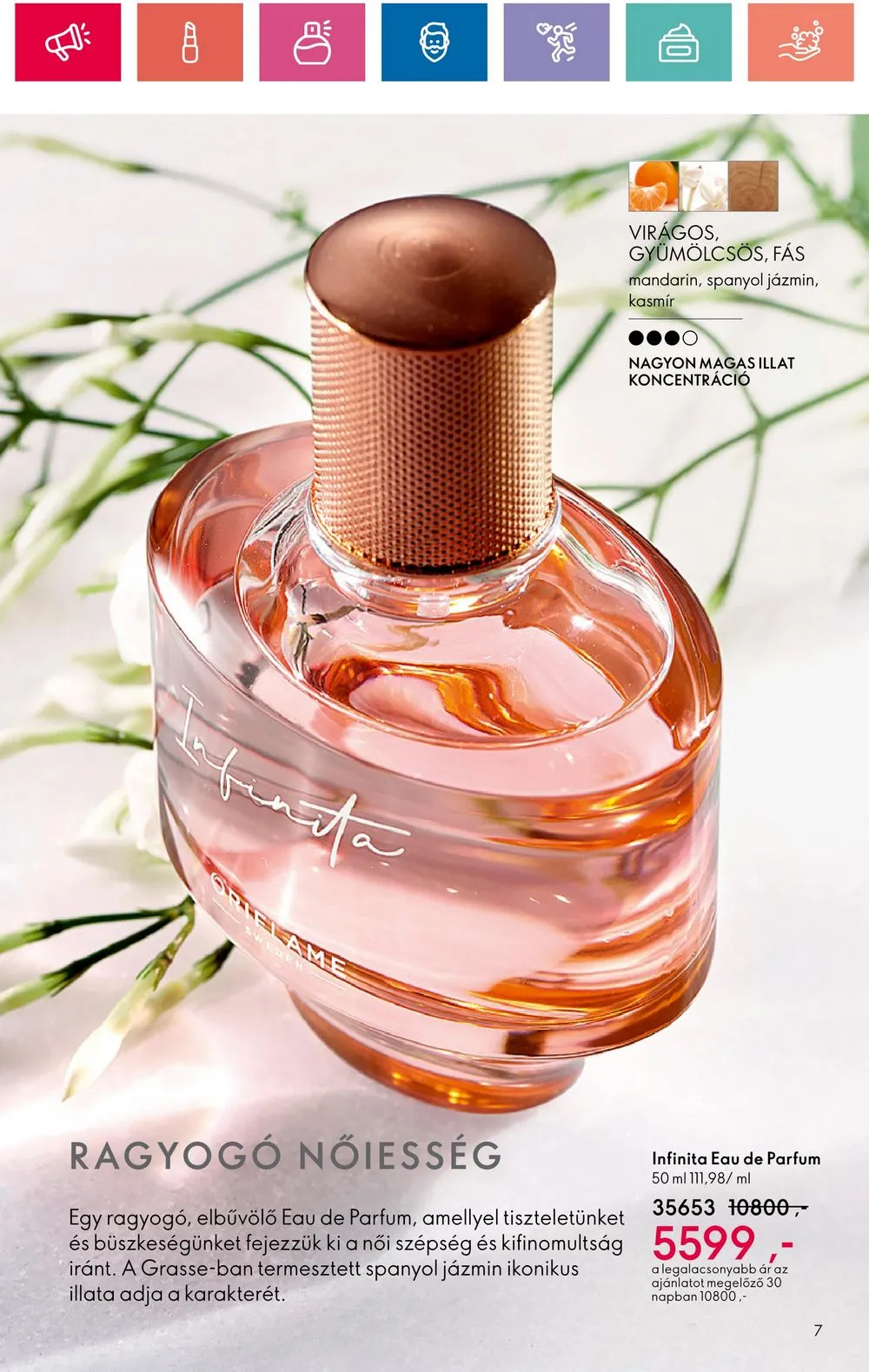 Oriflame akciós újság 07.30–08.19 – 7. oldal